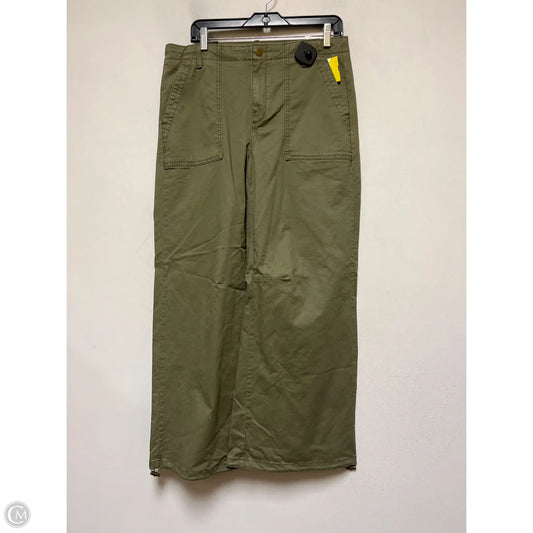 Pants Wide Leg By Banana Republic In Green, Size: 10