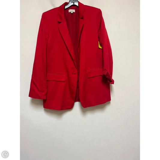 Blazer By Loft In Red, Size: M