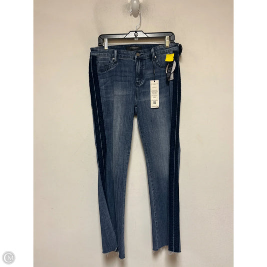 Jeans Straight By Liverpool In Blue Denim, Size: 8