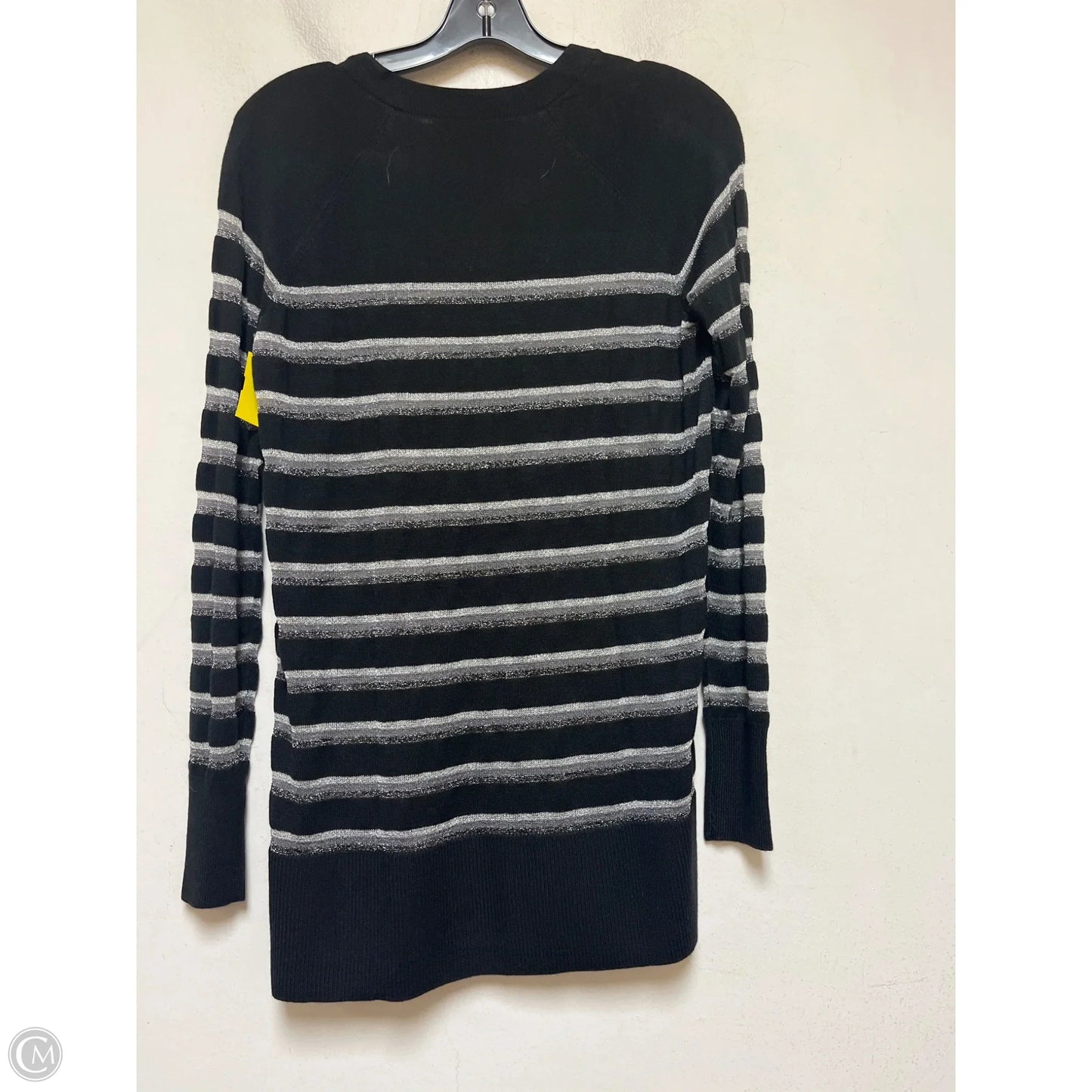 Top Long Sleeve By Loft In Striped Pattern, Size: Xs