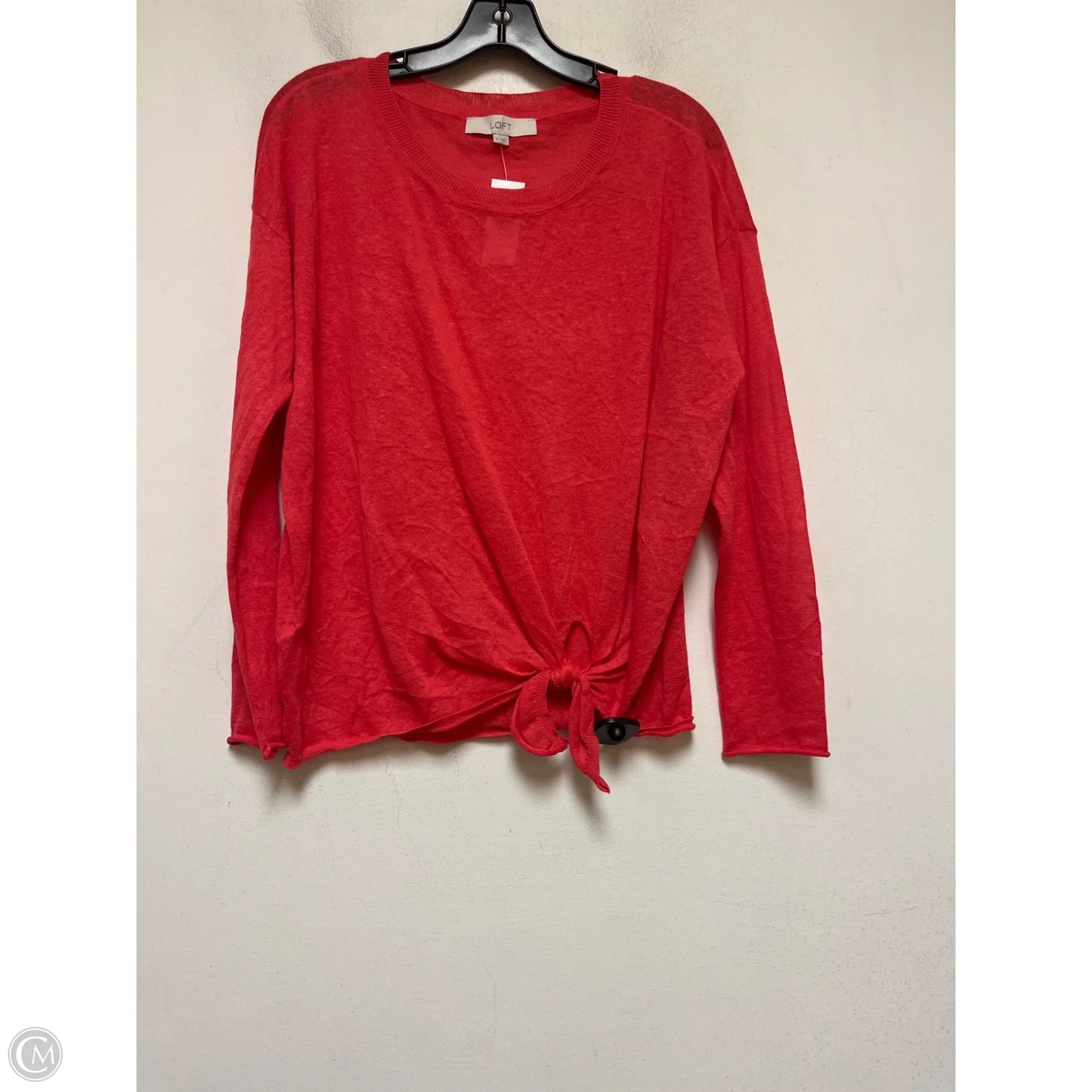 Top Long Sleeve By Loft In Red, Size: Xs