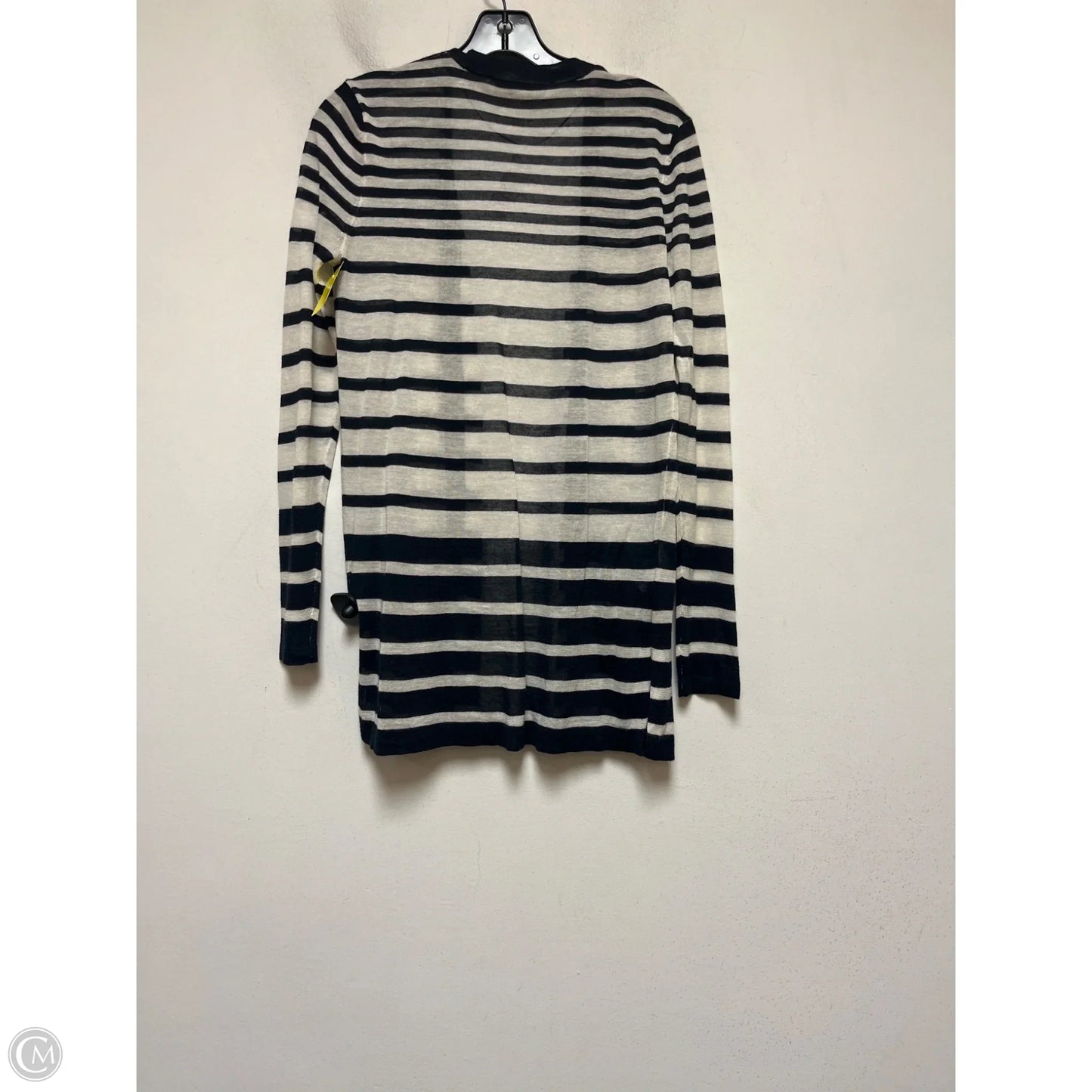 Cardigan By Loft In Striped Pattern, Size: Xs