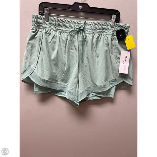 Athletic Shorts By Yogalicious In Green, Size: Xl