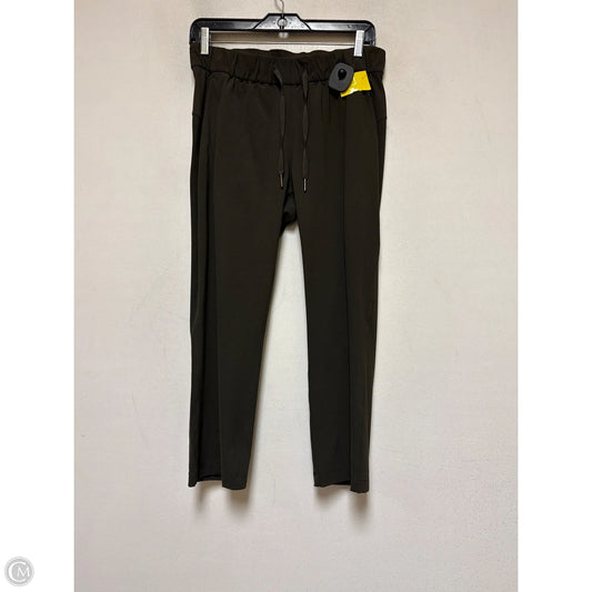 Athletic Pants By Lululemon In Green, Size: 6
