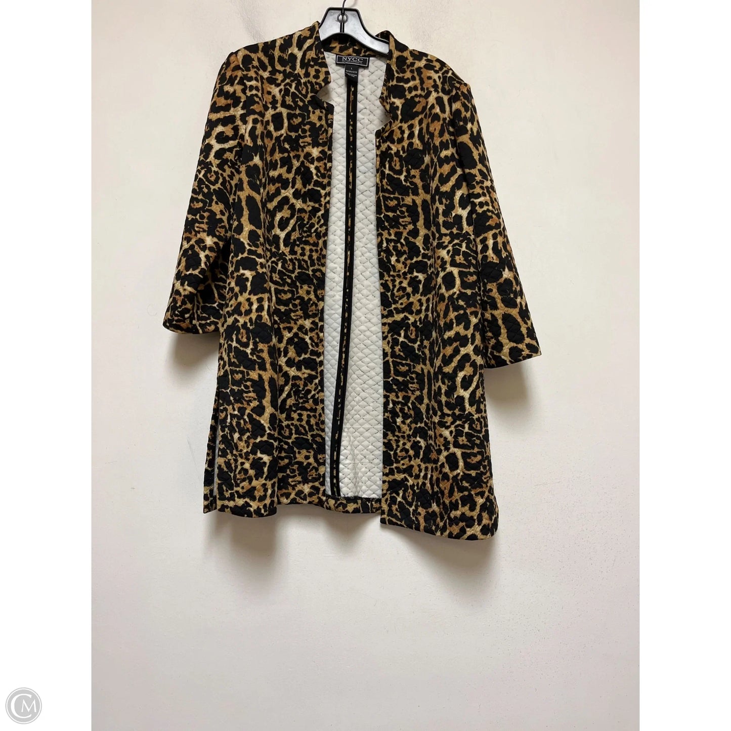Cardigan By Nycc In Animal Print, Size: L