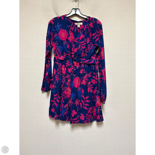 Dress Designer By Lilly Pulitzer In Blue & Pink, Size: M