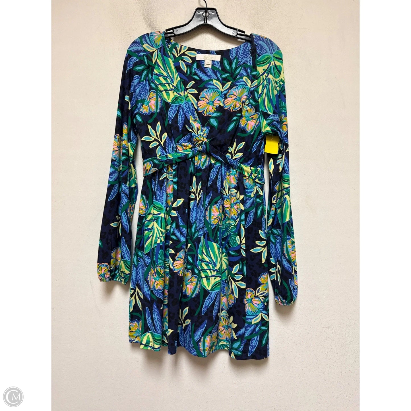 Dress Designer By Lilly Pulitzer In Blue & Green, Size: M