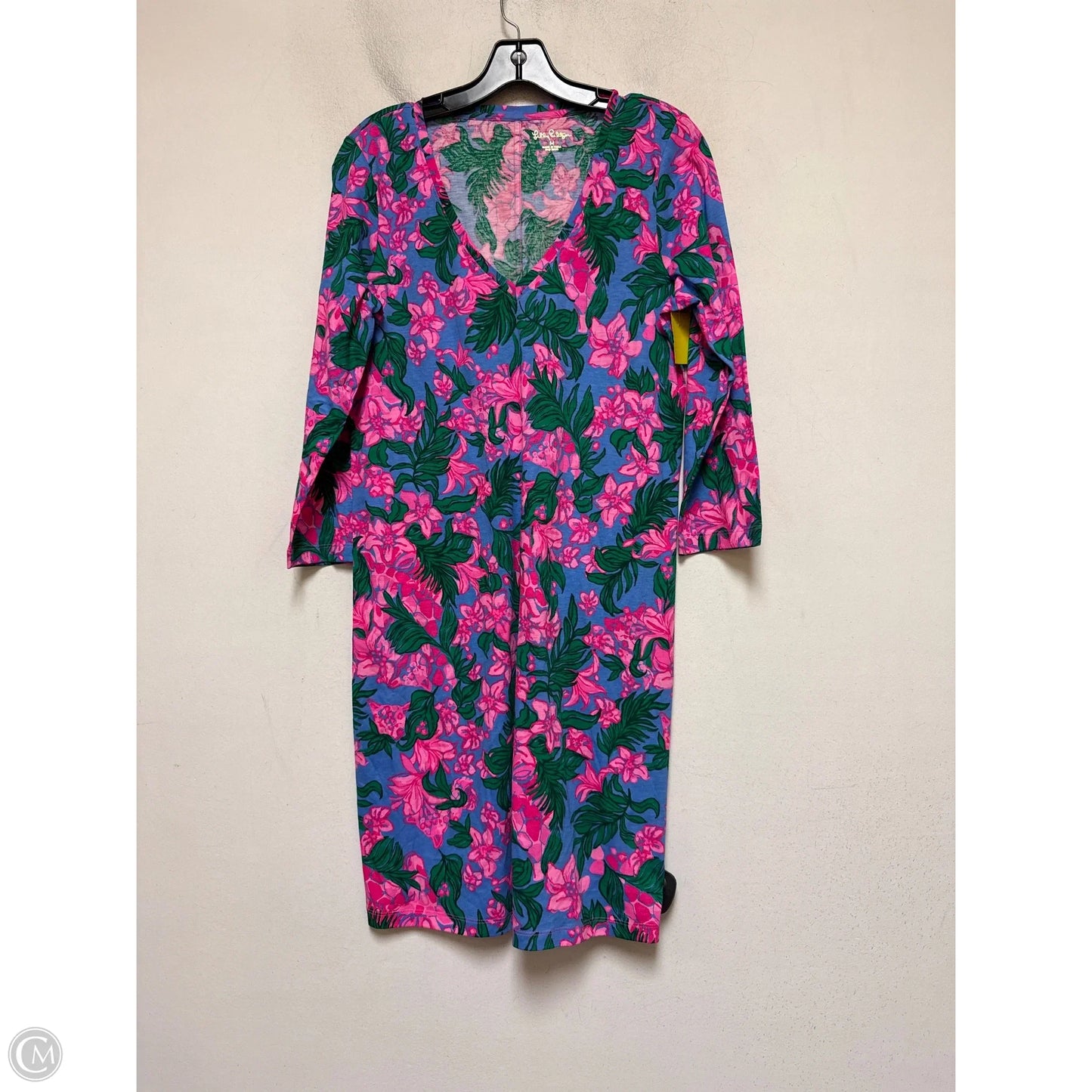 Dress Designer By Lilly Pulitzer In Floral Print, Size: M