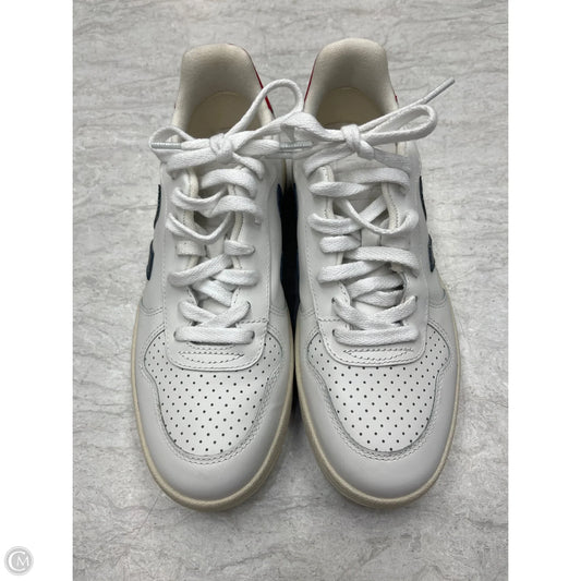 Shoes Sneakers By Veja In Blue Red & White, Size: 7