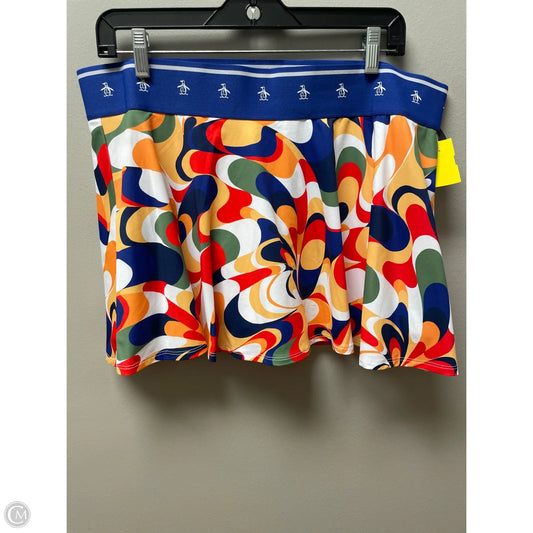 Athletic Skort By Clothes Mentor In Multi-colored, Size: 14