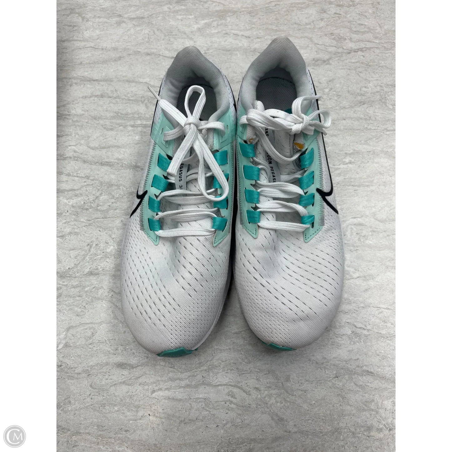 Shoes Athletic By Nike In Teal, Size: 8