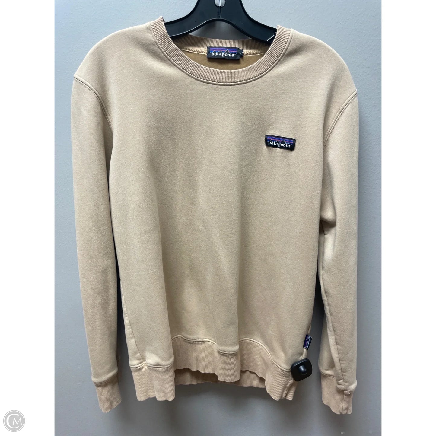 Sweatshirt Crewneck By Patagonia In Tan, Size: L