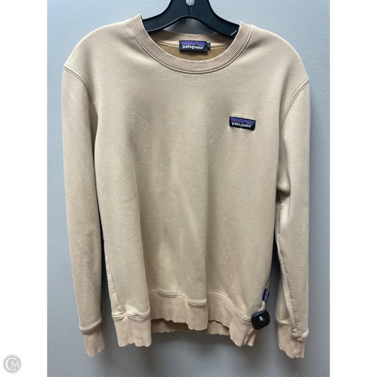 Sweatshirt Crewneck By Patagonia In Tan, Size: L