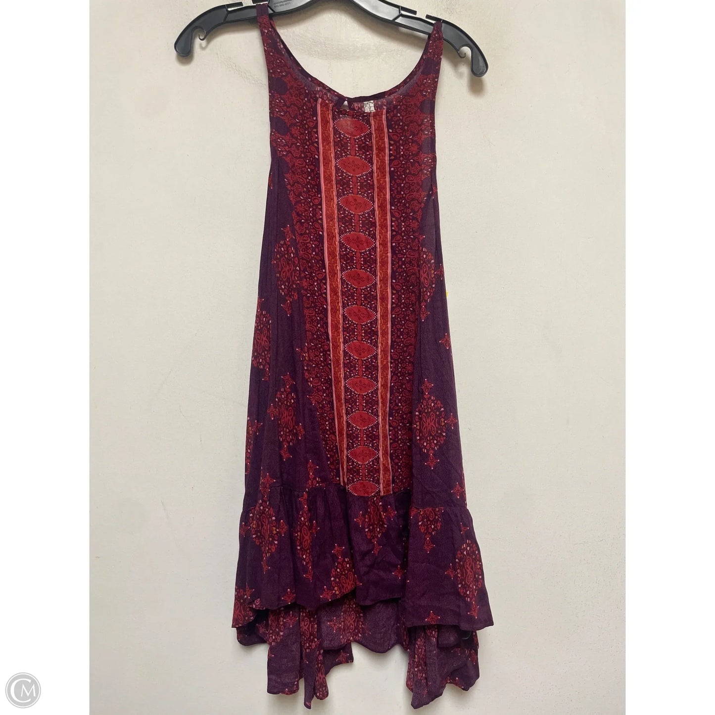 Dress Casual Short By Free People In Purple & Red, Size: Xs