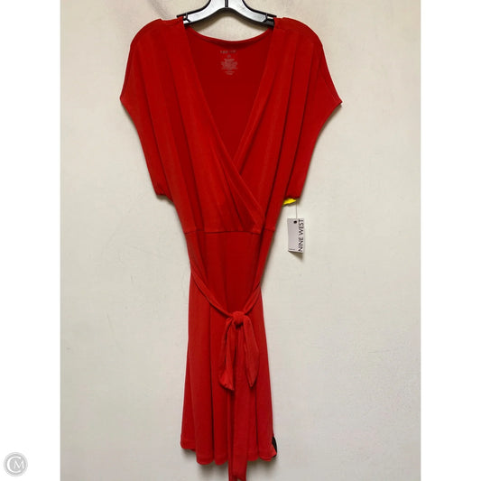 Dress Casual Short By Nine West In Red, Size: 2x