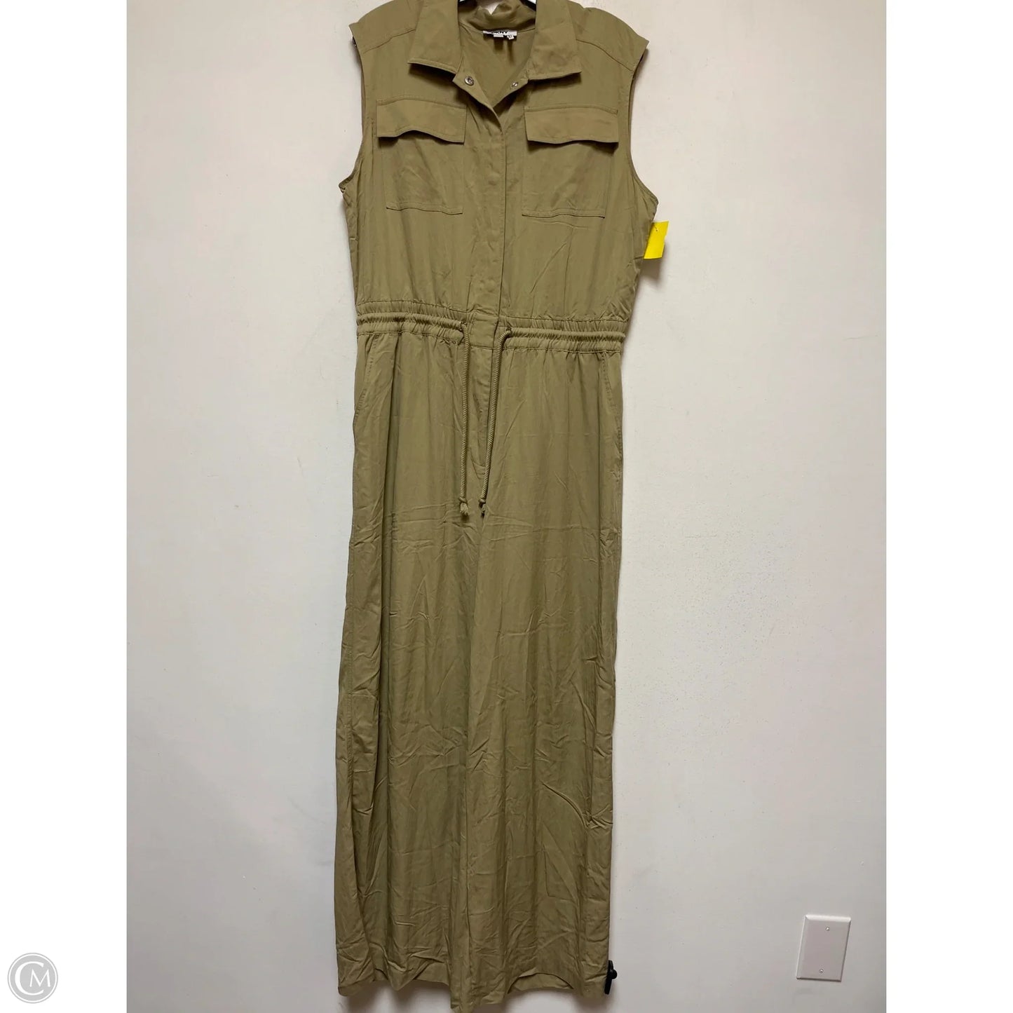 Jumpsuit By Dkny In Green, Size: L