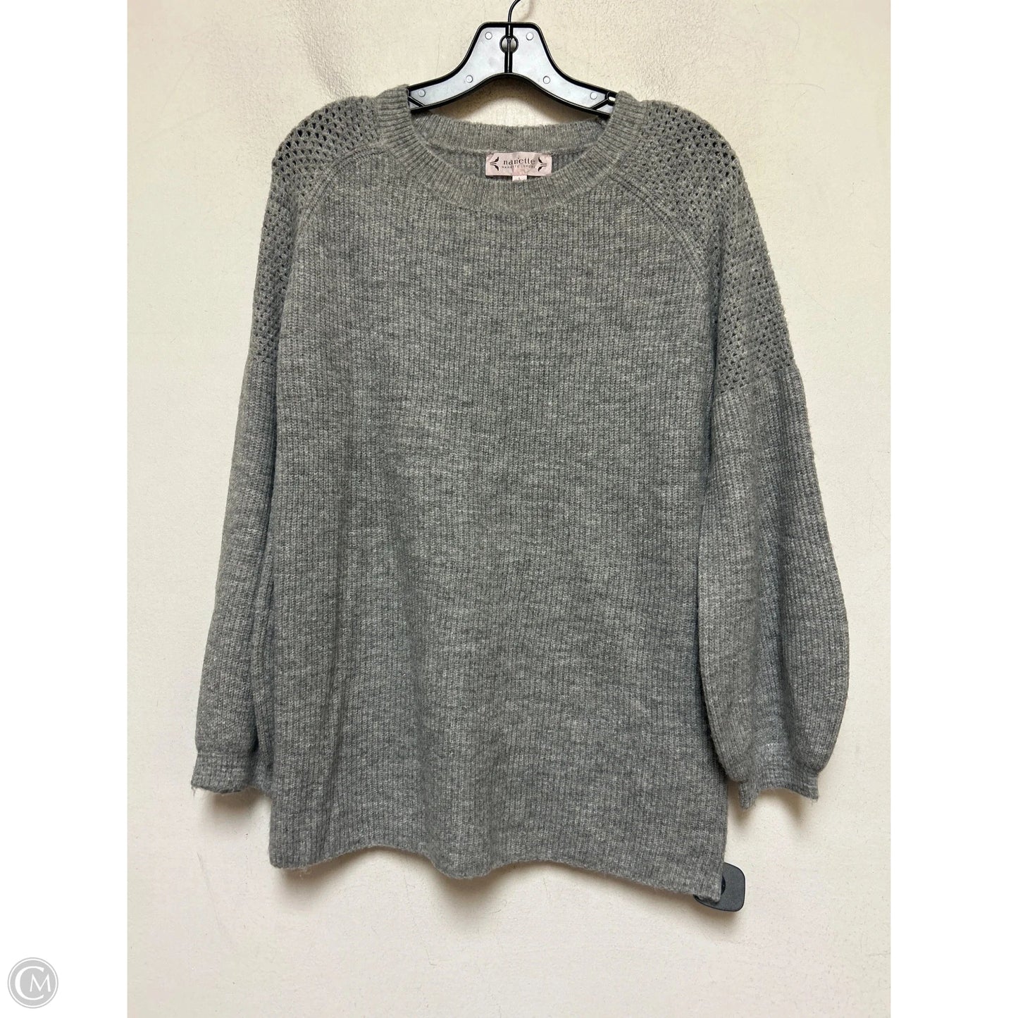 Sweater By Nanette By Nanette Lepore In Grey, Size: L