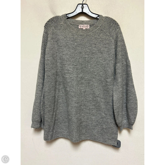 Sweater By Nanette By Nanette Lepore In Grey, Size: L