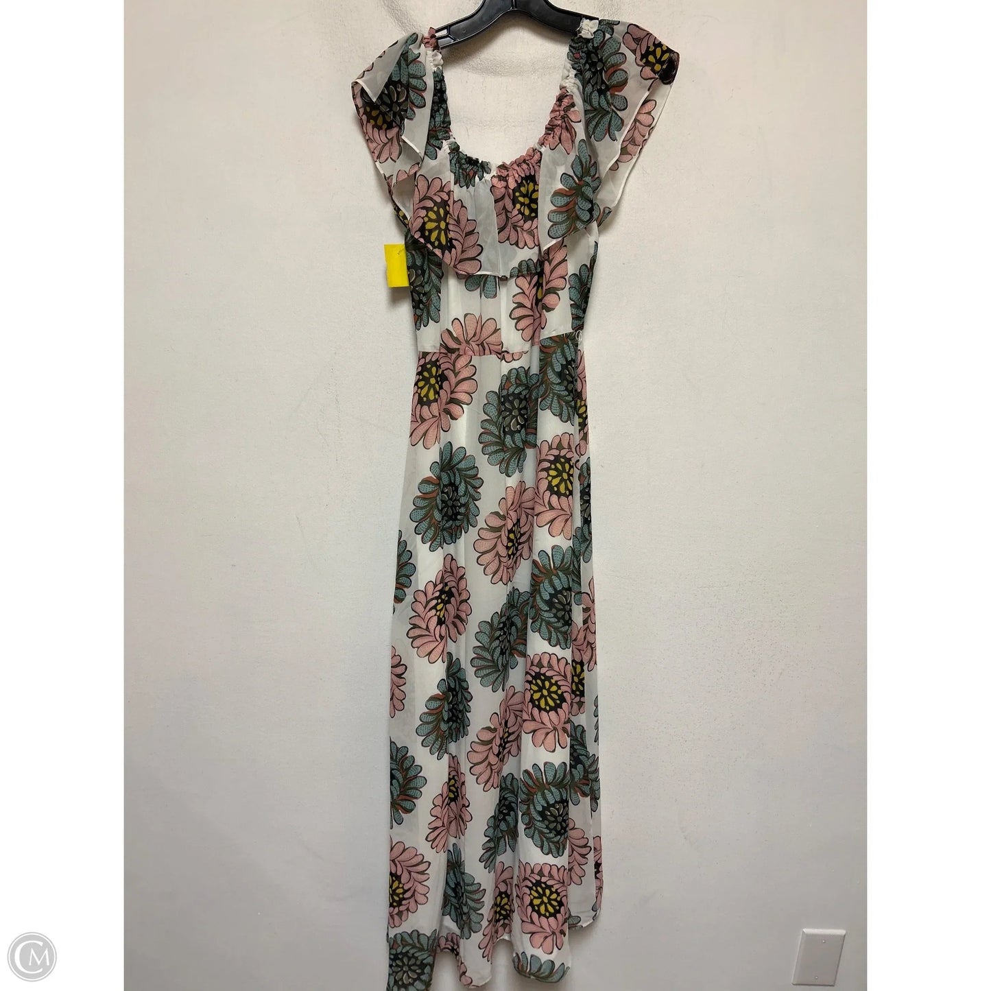 Dress Casual Maxi By Loft In Floral Print, Size: L