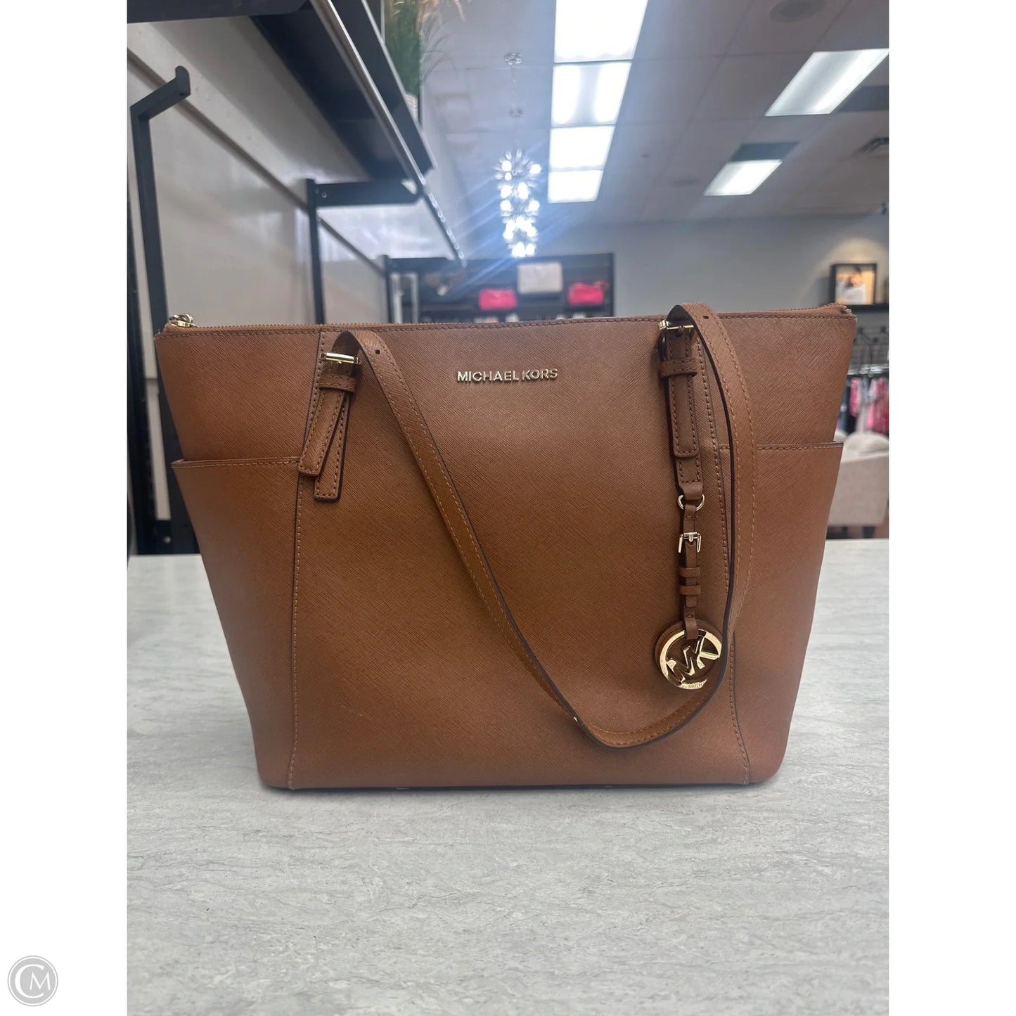 Handbag Designer By Michael Kors, Size: Large