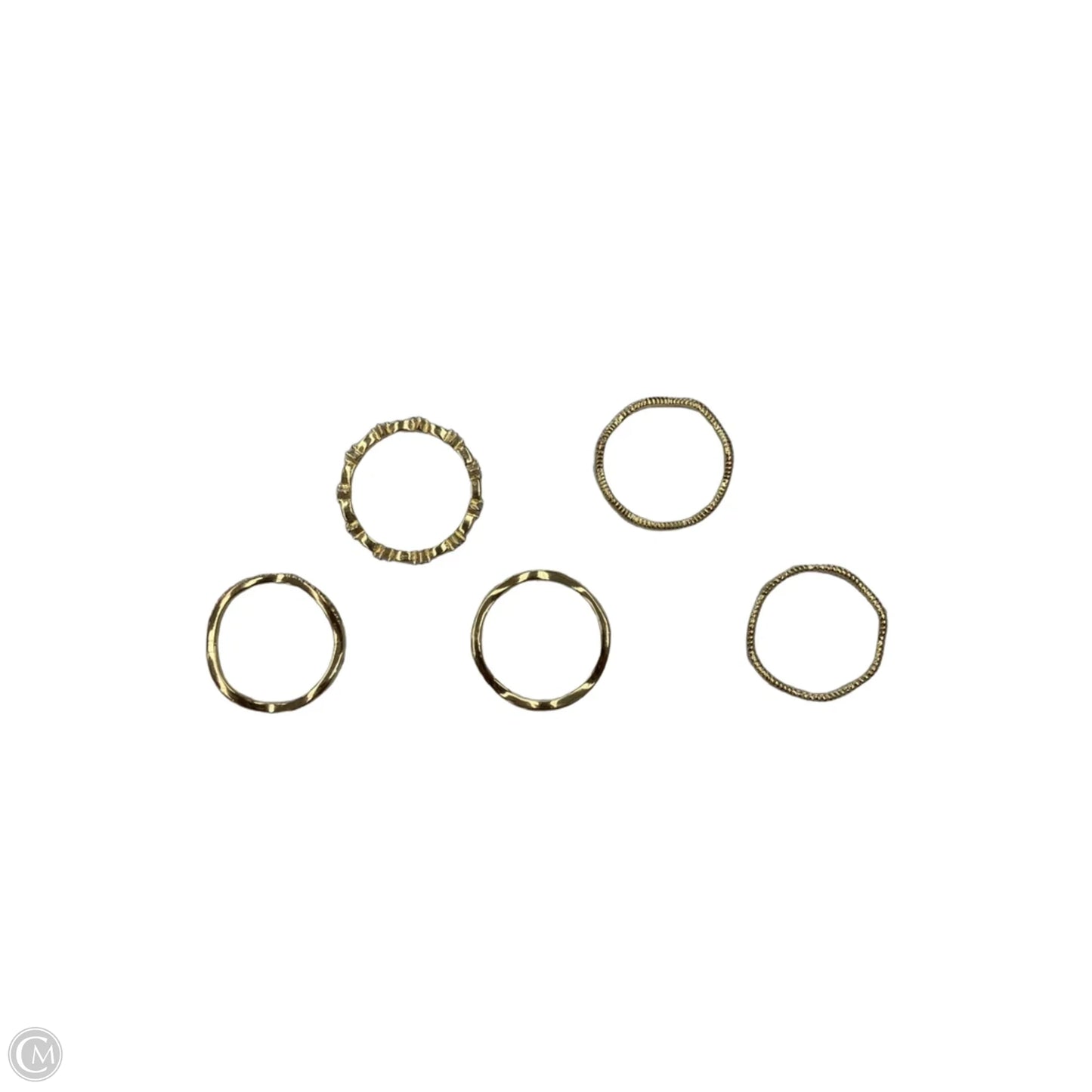 Ring Stackable By Uncommon James, Size: 05 Piece Set