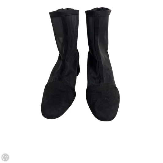 Boots Ankle Heels By A New Day In Black, Size: 10