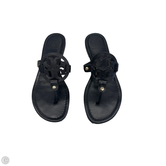 Sandals Designer By Tory Burch In Black, Size: 7
