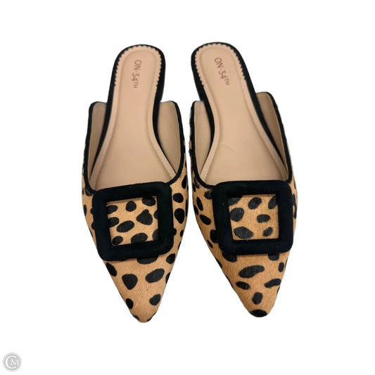 Shoes Flats By On 34th In Animal Print, Size: 9