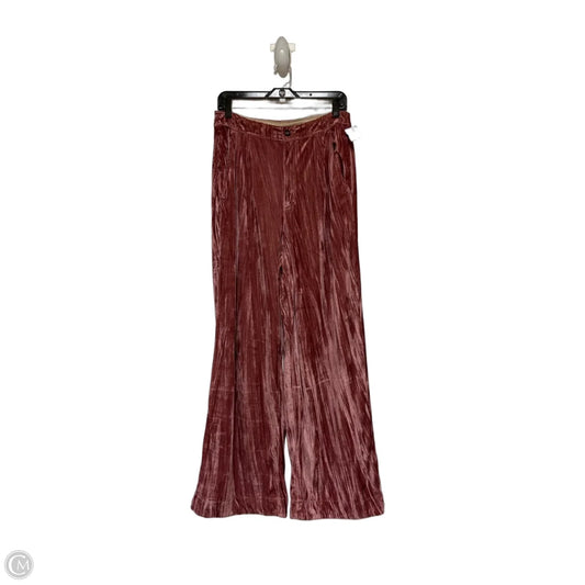 Pants Wide Leg By Free People In Pink, Size: 10