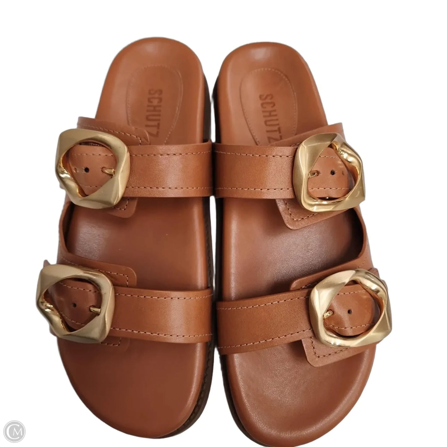 Sandals Flats By Schutz In Brown, Size: 9.5