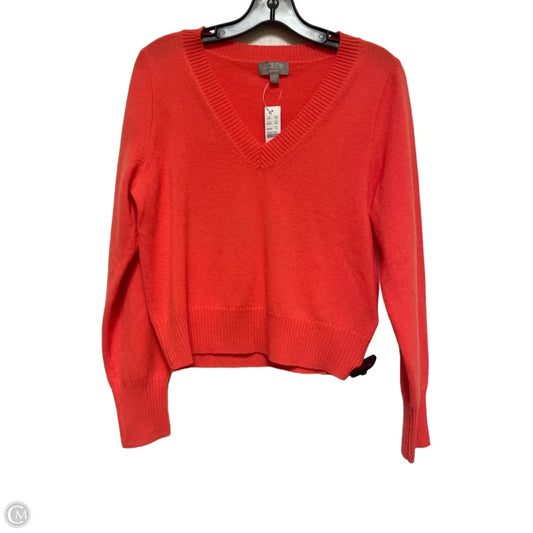 Top Long Sleeve By J. Crew In Orange, Size: M
