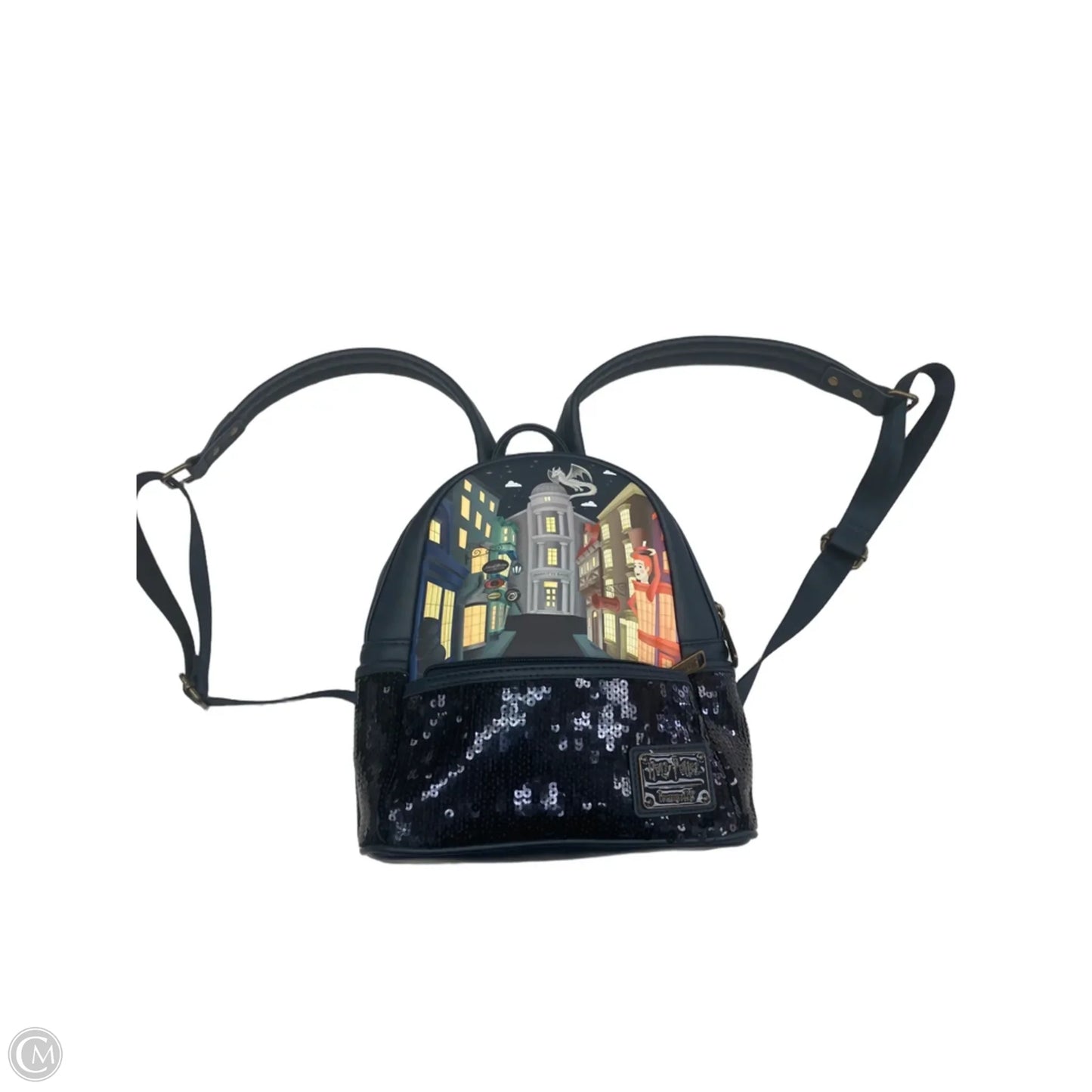 Backpack By Loungefly, Size: Medium