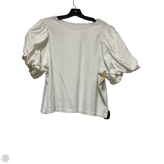 Top Short Sleeve By A New Day In White, Size: Xxl