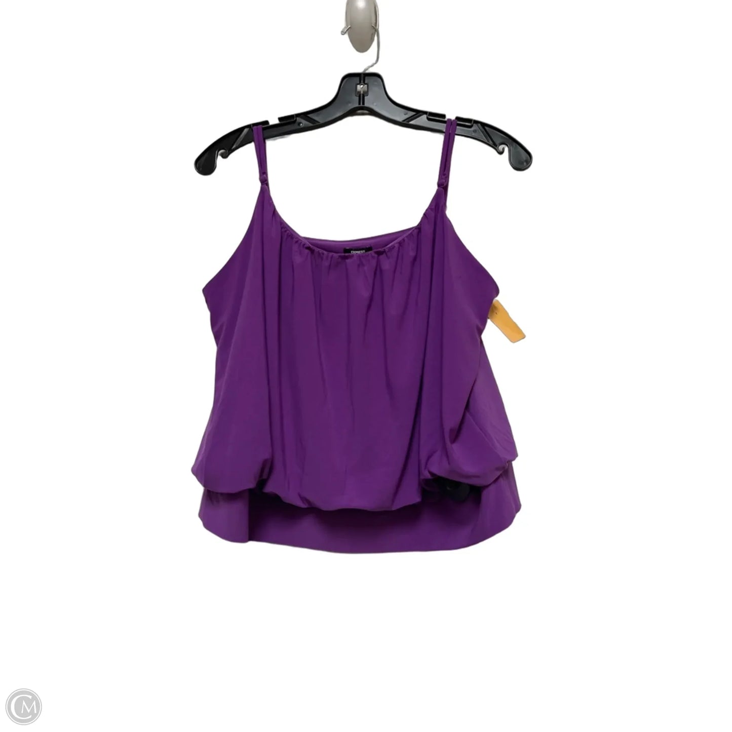 Top Sleeveless By Express In Purple, Size: L