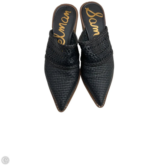 Shoes Heels Block By Sam Edelman In Black & Tan, Size: 6.5