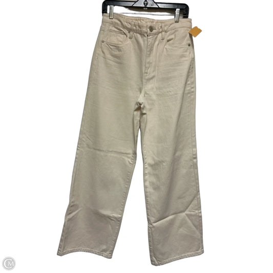 Jeans Wide Leg By Blanknyc In Cream, Size: 6