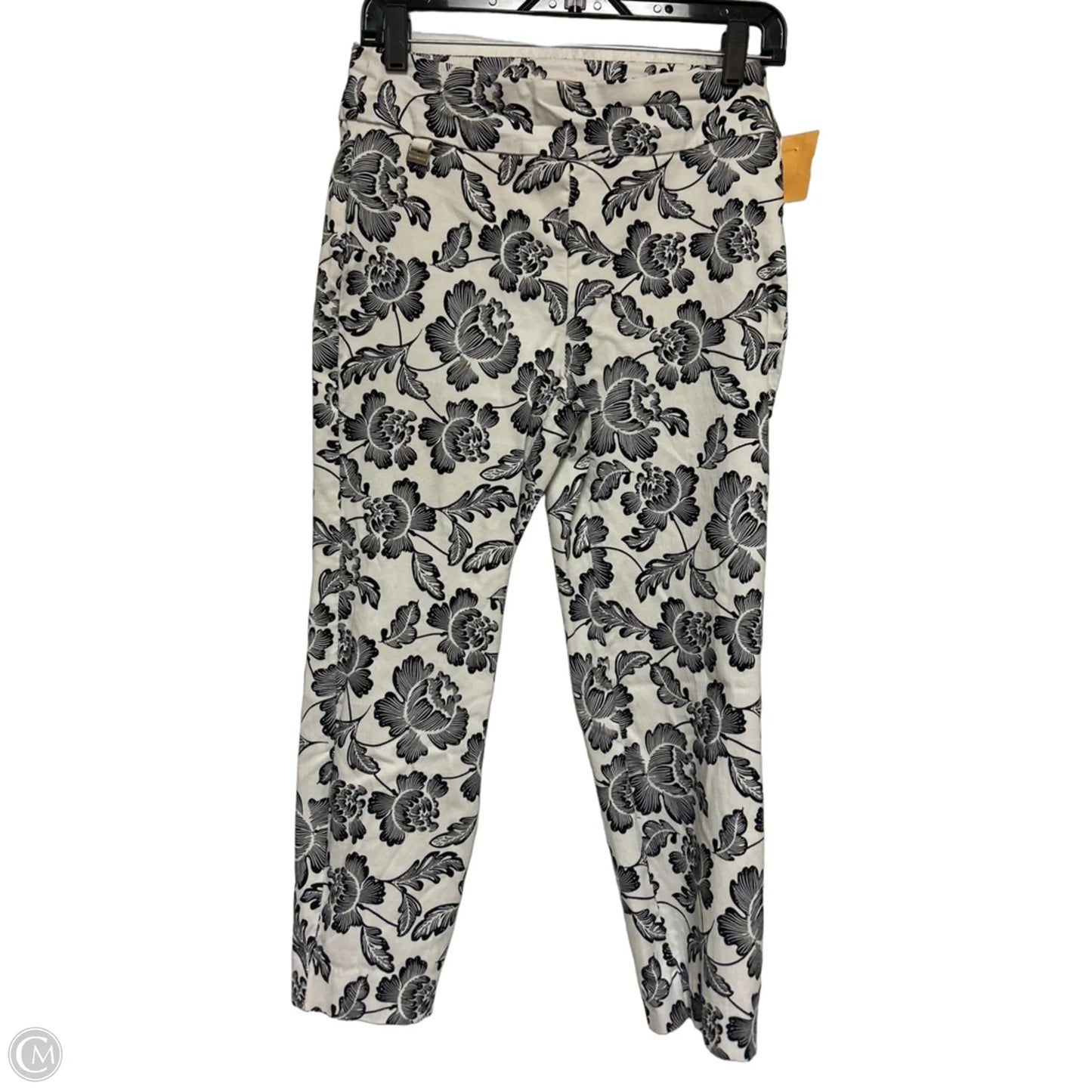 Pants Cropped By Philosophy In Black & White, Size: 8p