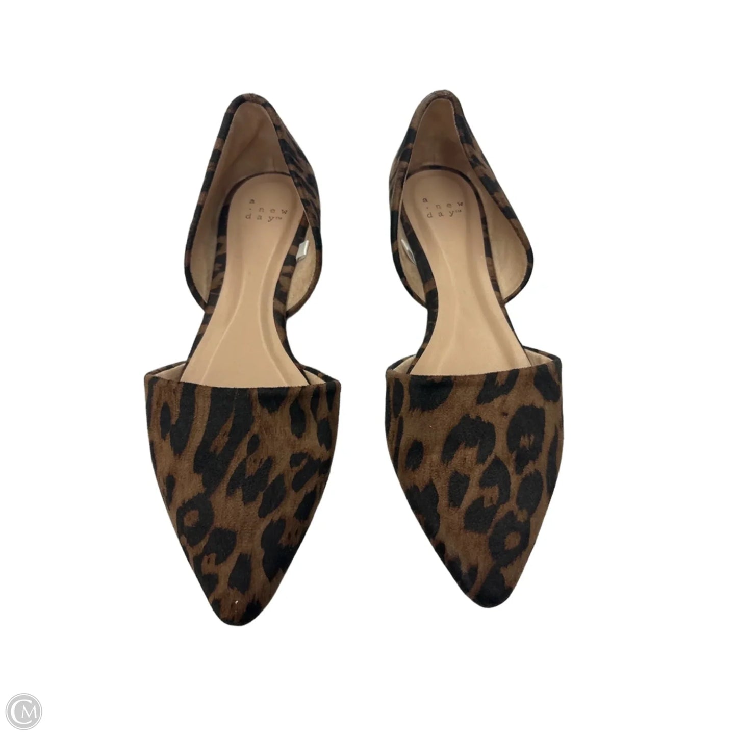 Shoes Flats By A New Day In Animal Print, Size: 9.5