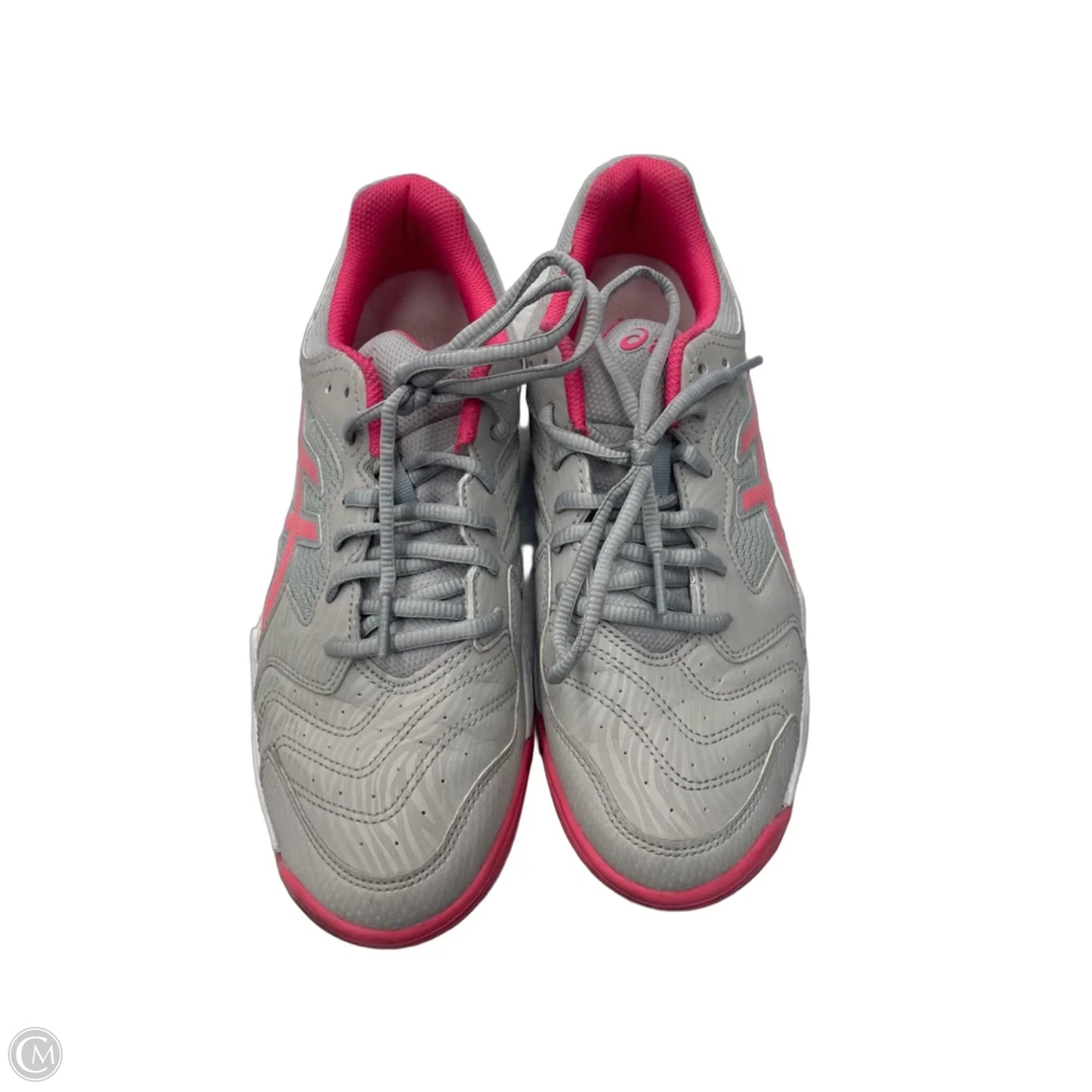 Shoes Athletic By Asics In Grey & Pink, Size: 9.5