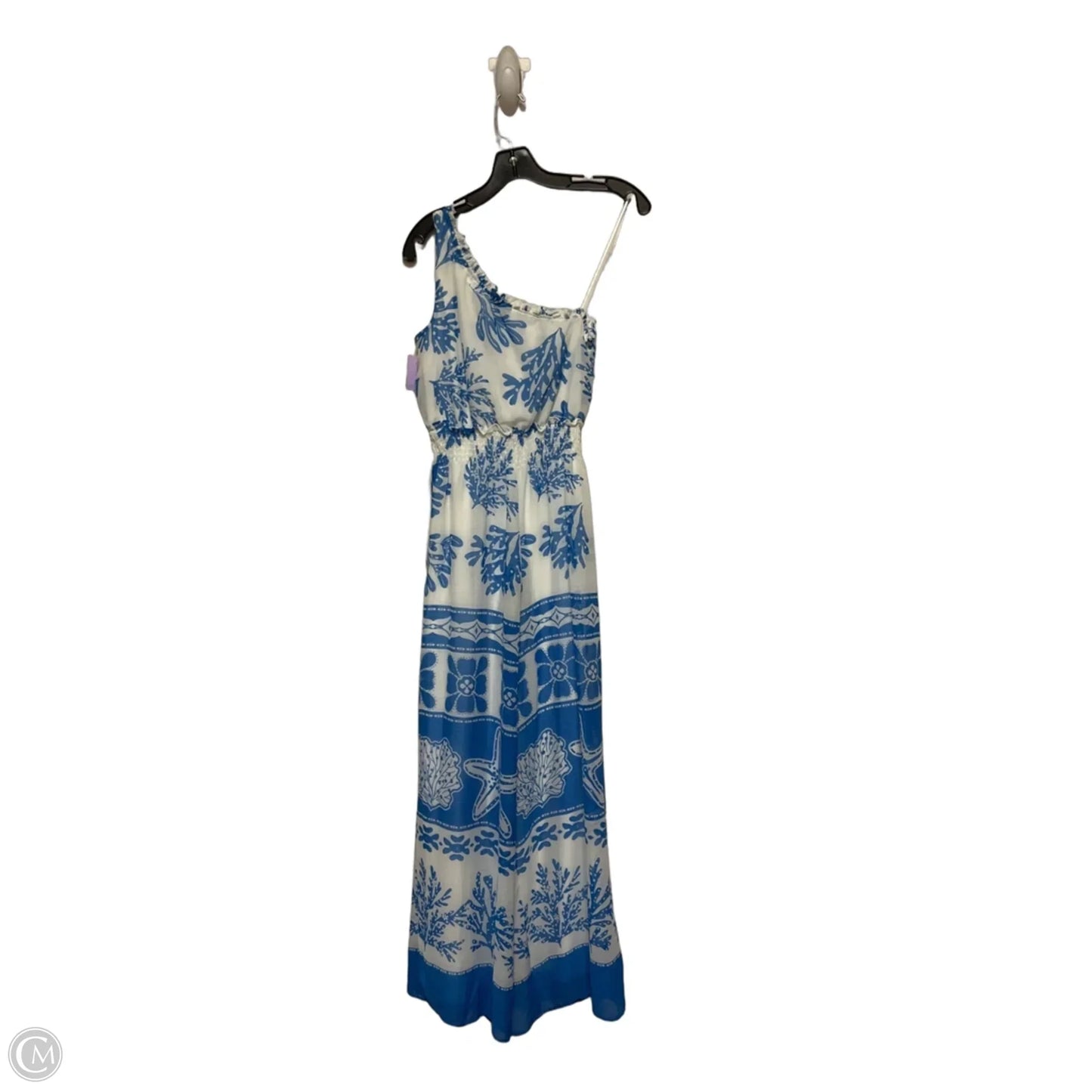 Jumpsuit By Taylor In Blue & White, Size: Xs
