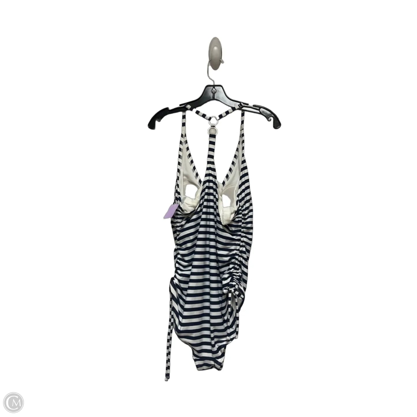 Swimsuit By Kona Sol In Striped Pattern, Size: L