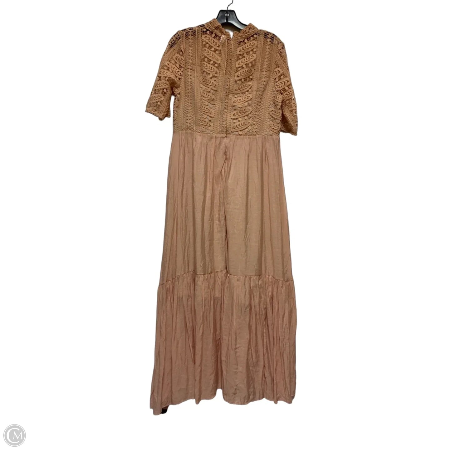 Dress Casual Maxi By Clothes Mentor In Cream, Size: 2x
