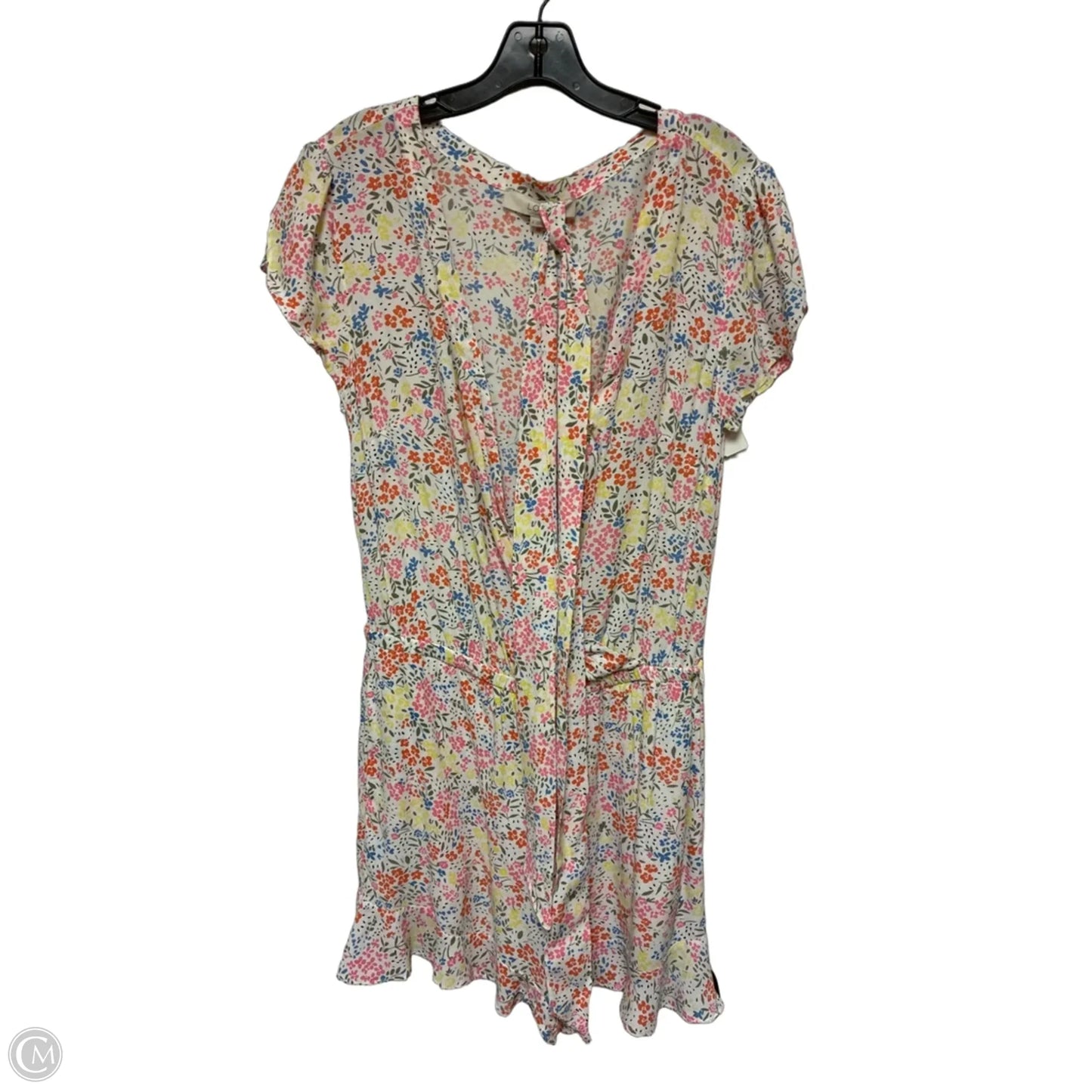Dress Casual Short By Loft In Floral Print, Size: S