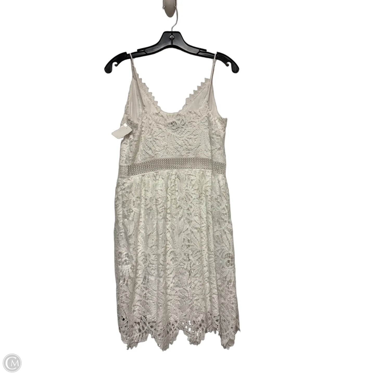 Dress Casual Short By Express In White, Size: M