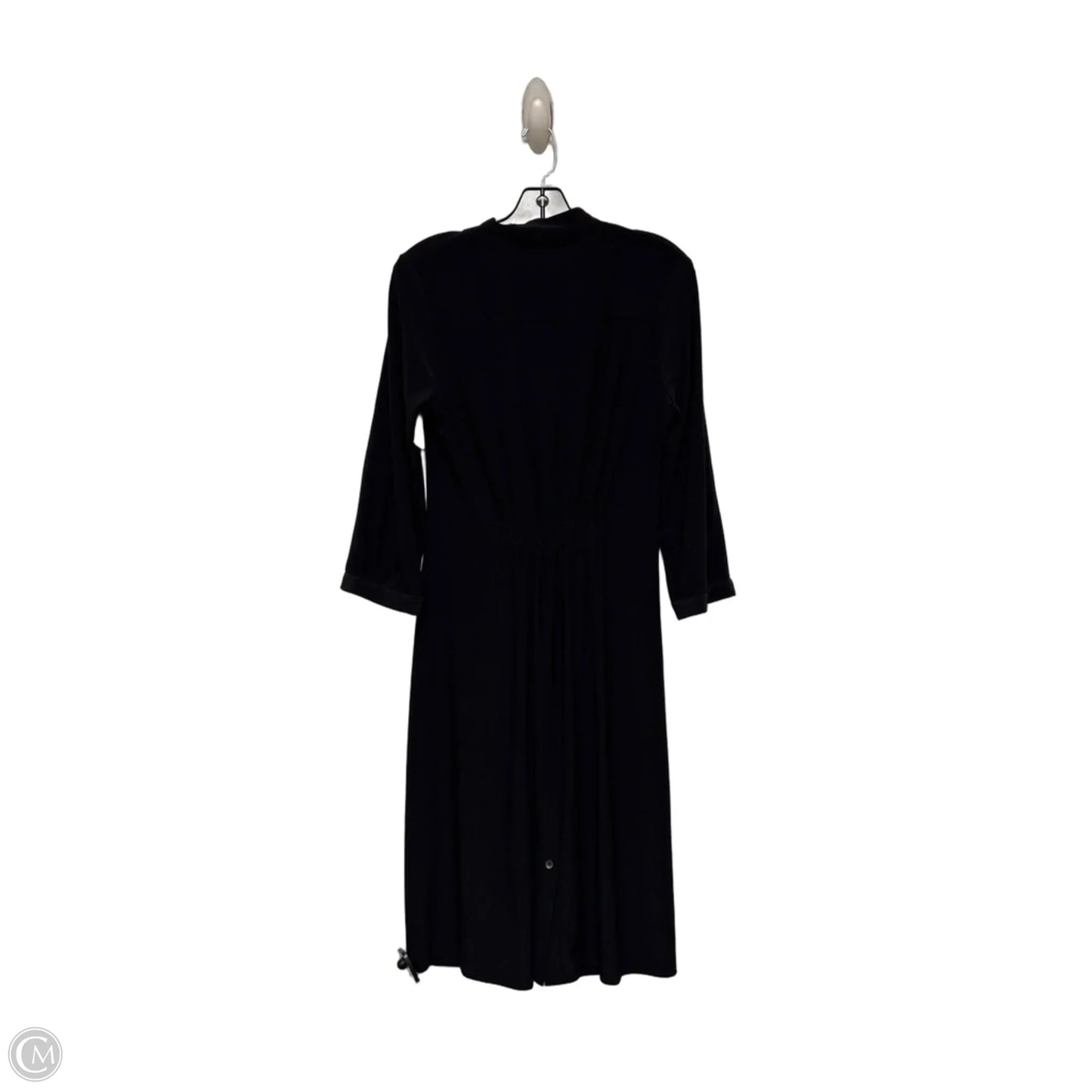 Dress Casual Midi By Simply Vera In Black, Size: M
