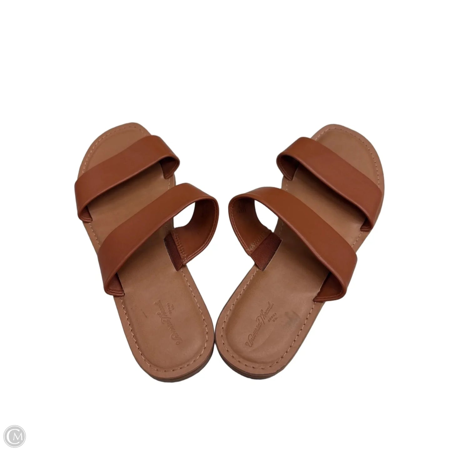 Sandals Flats By Universal Thread In Brown, Size: 10