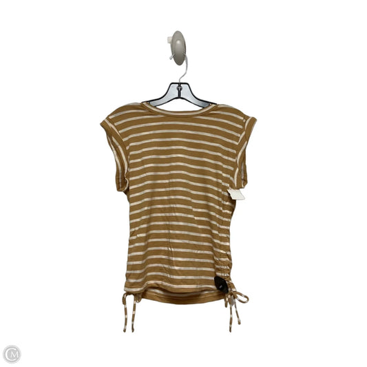 Top Sleeveless By Dkny In Cream & White, Size: S