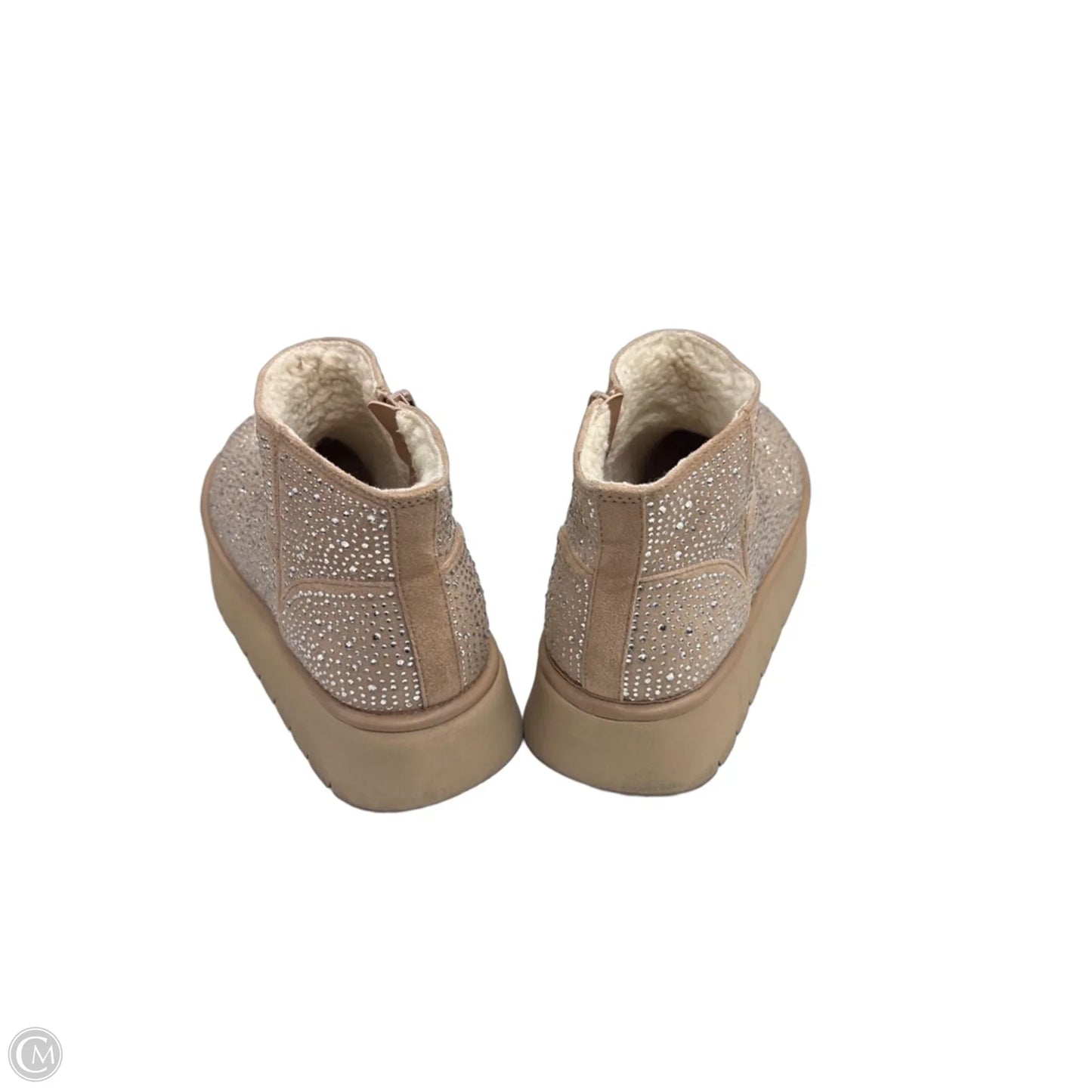 Boots Ankle Flats By Wild Fable In Cream, Size: 8