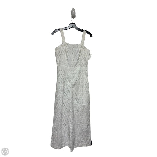 Jumpsuit By Banana Republic In White, Size: Xs