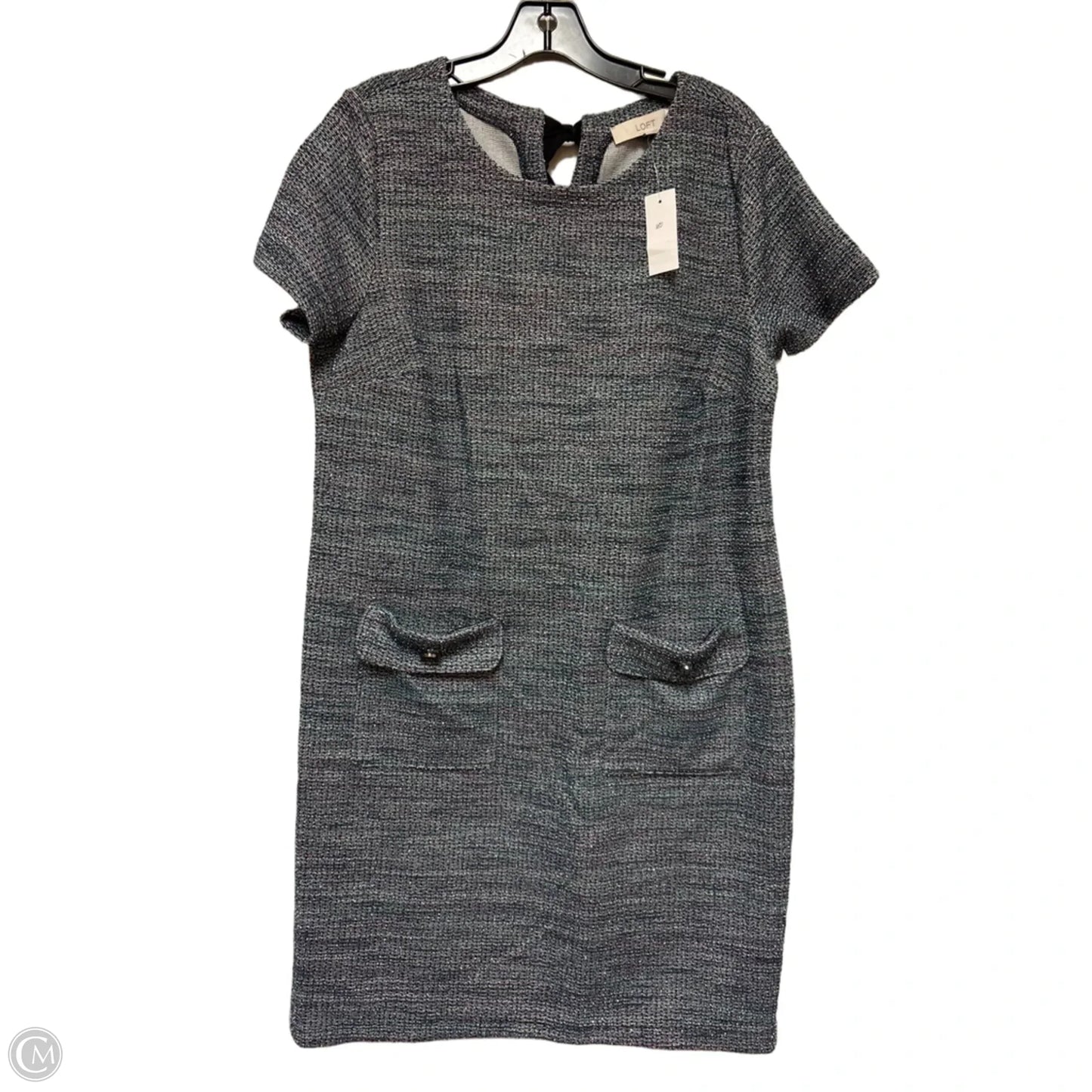 Dress Casual Short By Loft In Blue, Size: L